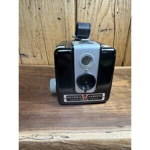 Kodak Brownie Hawkeye Flash Model 620 Box Camera 1950s Vintage Decor